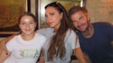 David Beckham Cooks Burritos with Daughter Harper to Celebrate Eva Longoria's New 'Flamin' Hot' Movie