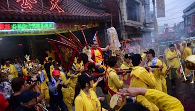 獨腳太子夜巡 桃園護國宮安魂路祭10/5起駕 萬人空巷再現