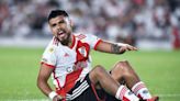 Paulo Díaz sufre con el momento más difícil de River Plate