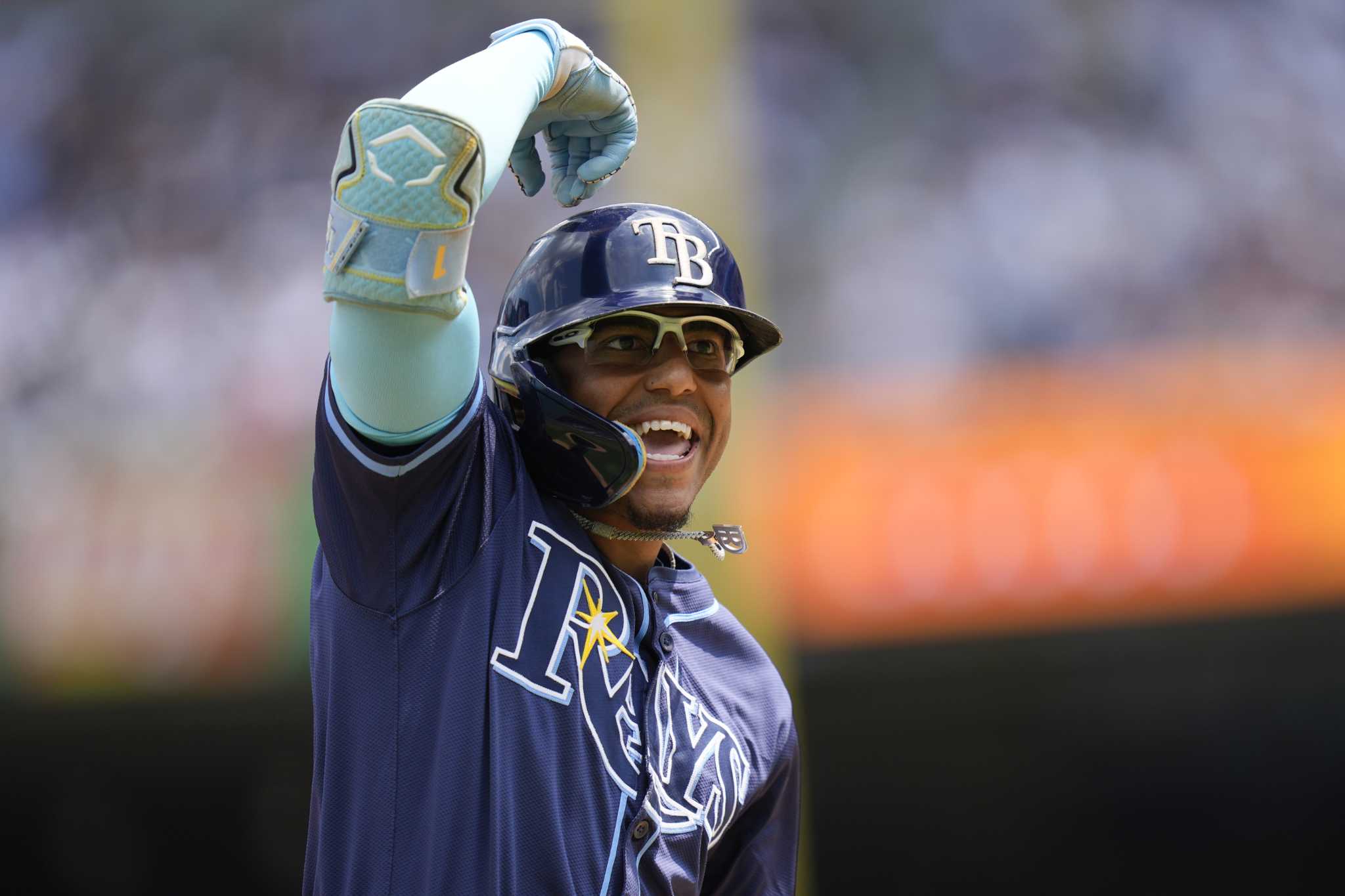 Palacios, Arozarena, Siri, Caballero help Rays overcome Judge's 35th homer and beat Yankees 6-4