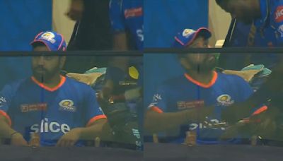 Video: Ex-MI Skipper Rohit Sharma Gives Autograph To Romario Shepherd Ahead Of IPL 2024 Clash vs LSG At Wankhede Stadium