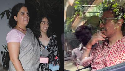 Aamir Khan's ex-wife Reena Dutta's father passes away, actor visits to pay last respects to her father