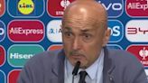 Italy boss Spalletti hits out at reporter in tense exchange