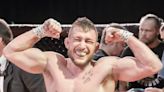 Honesdale's Aaron Kennedy celebrates his very first professional MMA victory