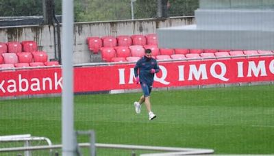 Una duda que se mantiene en el Athletic para el Metropolitano