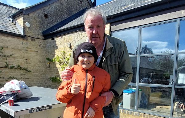 Jeremy Clarkson makes young fan's 'dream come true' with special gift at farm