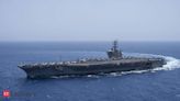 Yemen's Houthi rebels target ship in the Gulf of Aden as the Eisenhower aircraft carrier heads home