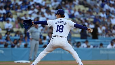 Return timeline still unclear for Dodgers' Yoshinobu Yamamoto as rehab progresses: 'I'm trying to come back as soon as I can'