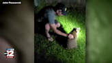 Video shows Burton man save choking raccoon