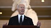 Biden says antisemitism has no place in America in somber speech connecting the Holocaust to Hamas’ attack on Israel