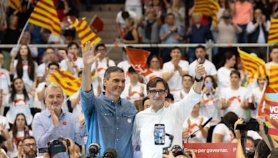 Pedro Sánchez: "Vamos a gobernar en Cataluña"