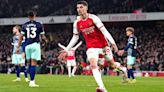 Kai Havertz scores late winner as Arsenal battle past Brentford to go top