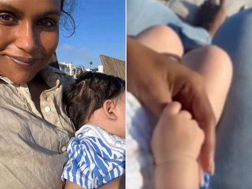 Mindy Kaling Celebrates Fourth of July with Daughter Anne — and Shares First Glimpse of Her Face