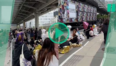 Taylor Swift en concert à La Défense Arena de Paris : les fans campent devant la salle en attendant la superstar