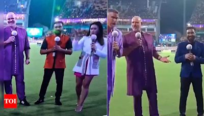 Kevin Pietersen calls Ambati Rayudu a 'joker' on-air for switching attire after KKR's title win. Watch | Cricket News - Times of India