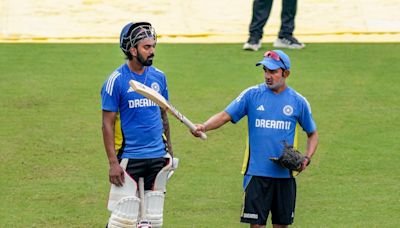 India vs Bangladesh: Gautam Gambhir works on KL Rahul's technique at Kanpur nets ahead of 2nd Test