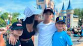 El álbum de fotos de las vacaciones de Antonela Roccuzzo y sus hijos en Disney mientras Messi se prepara para la Copa América