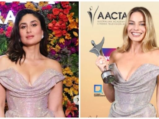 Kareena Kapoor's Bulgari event outfit gave us Margot Robbie deja vu. See pics