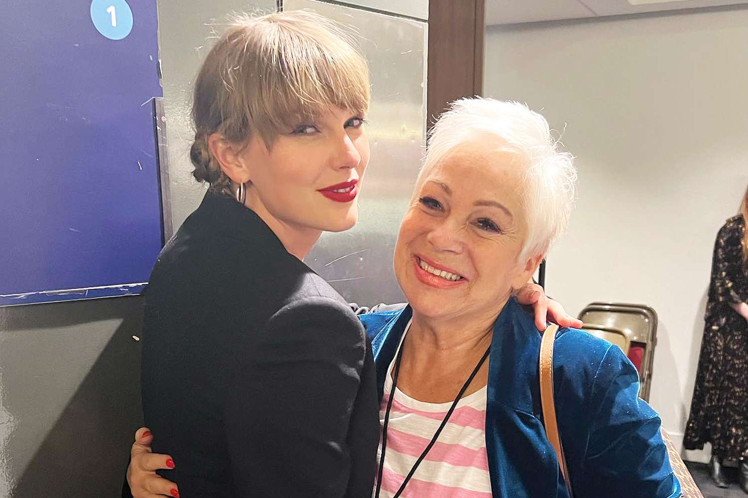 Matty Healy's Mom Denise Welch Jokes She 'Wasn't Aware' Taylor Swift Had a New Album Out: 'I Wish Her All the Best'