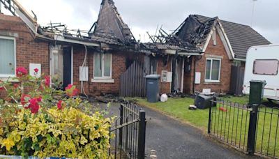 'There were flames everywhere': Devastation after fire rips through bungalows