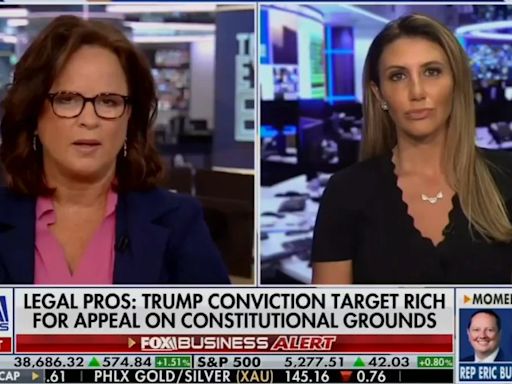 Fox Business Host Offers Hope Trump’s Felony Conviction Will Be Overturned Like Harvey Weinstein’s