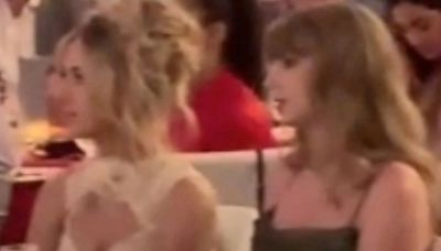 A Video of Travis Kelce Kissing Taylor Swift’s Arms at a Gala Is Going Viral