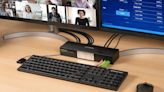 IOGEAR's Mouse-Sharing Hub Lets the On-Screen Cursor Jump Between Two Different Computers