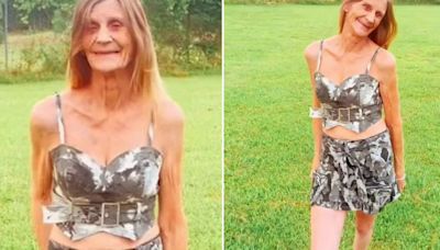 I'm a mum-to-be, 64, & wear crop tops - trolls ask to 'rent me for Halloween'