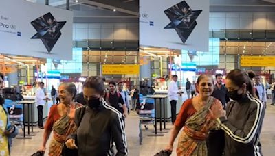 Malaika Arora Waves Back To An Old Woman At Airport, Wins Hearts With Sweet Gesture; Video Goes Vira - News18