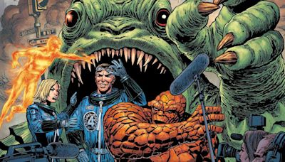 THE FANTASTIC FOUR: FIRST STEPS Artwork Teases Mole Man And Reveals More Of Reimagined New York City