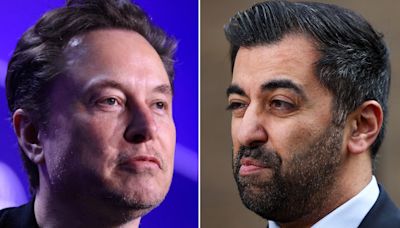 Elon Musk brands Humza Yousaf a ‘super racist scumbag’