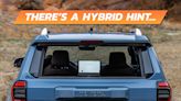 2025 Toyota 4Runner Keeps Drop-Down Back Glass, Hybrid Power Teased