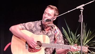 Kevin Kennedy performs, presents world journey