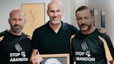 Malin, un Strasbourgeois chope le soutien de Zinédine Zidane pour soutenir la lutte contre l’abandon des animaux