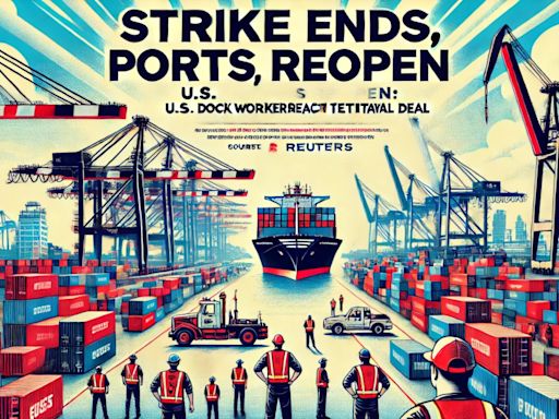 U.S. Dock Workers Strike Ends with Tentative Wage Deal, Avoiding Major Supply Chain Disruptions - EconoTimes