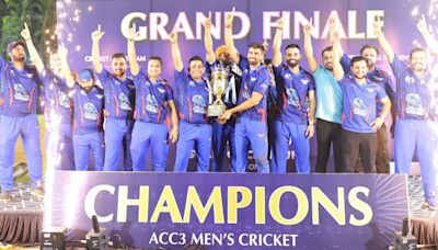 Ramchandani Super Giants, Aswani Royals won the title of the third season of the Aswani Cricket Cup