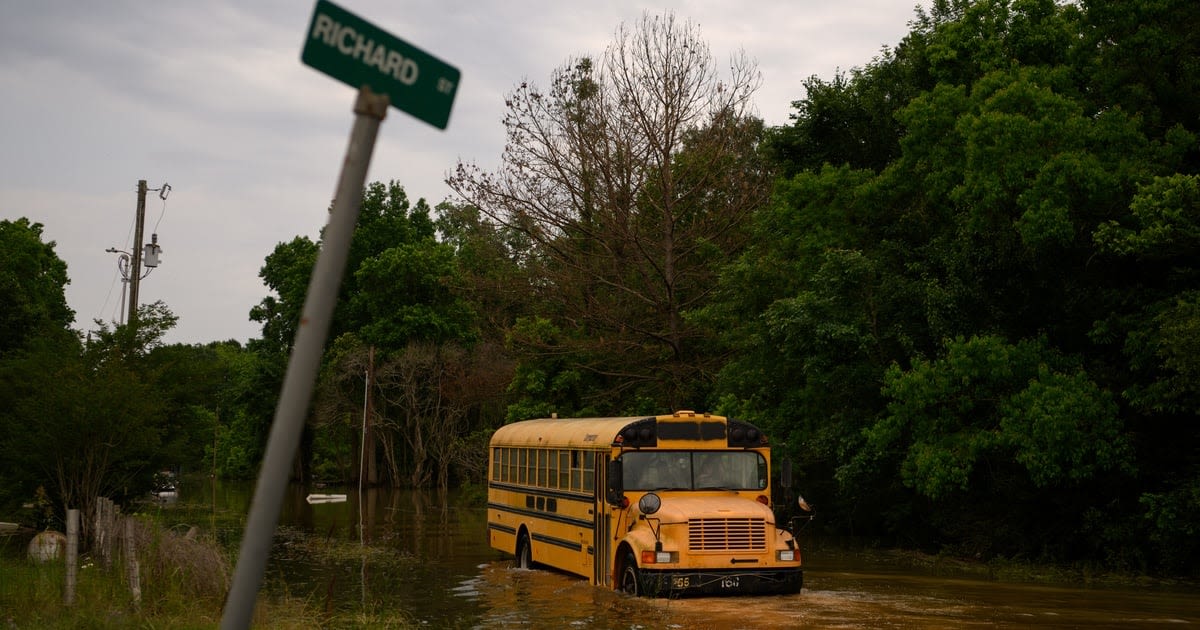 Boy, 5, dies amid floods in Southeast Texas; storms ease but risks remain