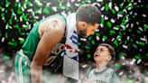 Celtics' Jayson Tatum reveals son's tear-jerking message after NBA Finals