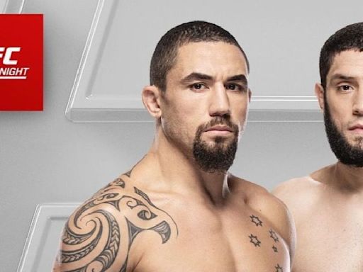 UFC Fight Night Saudi Arabia: Robert Whittaker vs Ikram Aliskerov Fight Card - Where to Watch, Date, and More