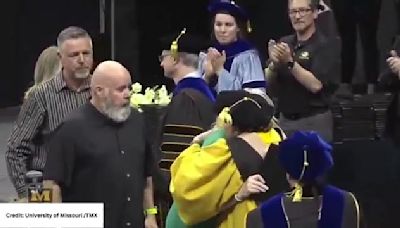 Riley Strain’s family receives posthumous diploma, standing ovation at Commencement Ceremony