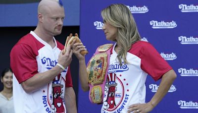 Nathan's Hot Dog Eating Contest cheating scandal: How 2024 women's winner Miki Sudo's husband allegedly broke rules | Sporting News