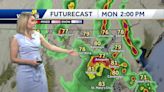 Afternoon and evening storms in forecast for Memorial Day