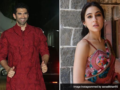 Amid Break-Up Rumours With Ananya Panday, Aditya Roy Kapur Parties With Sara Ali Khan. See Pic