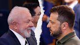 Zelensky sobre Lula: "Como se pode priorizar aliança com um agressor?"