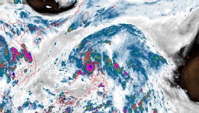 More rain in Luzon as Tropical Depression Aghon moves over Sibuyan Sea