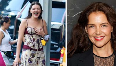 Suri Cruise Channeled Katie Holmes's 'Dawson's Creek' Character at Prom