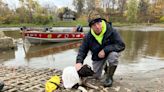 WATCH: Dog rescued from river in Painesville