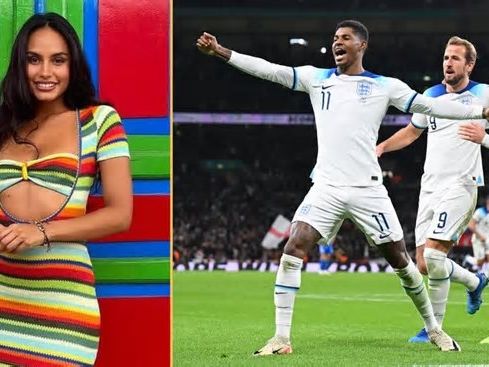 Ella es Erica Correa, la bella colombiana que es novia de Marcus Rashford, estrella de la selección de Inglaterra