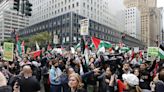 Protesters for Israel, Palestine clash in New York City amid tight security