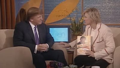 Fans Were Surprised After Ellen DeGeneres Posted 'Never Before Streamed' Footage Of Donald Trump On Her Show